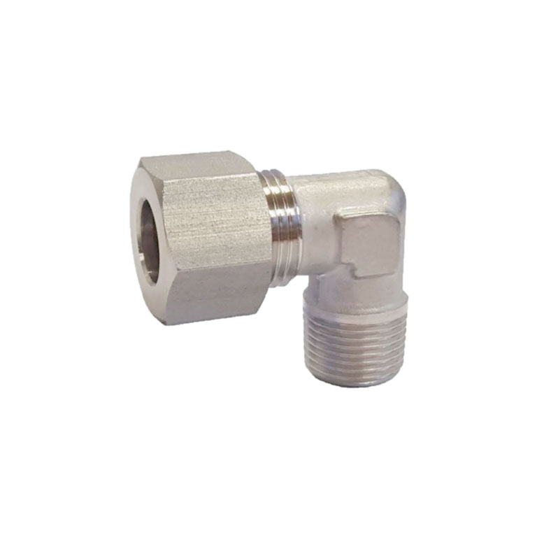 RACCORDO RAPIDO A GOMITO CONO FISSO - MASCHIO