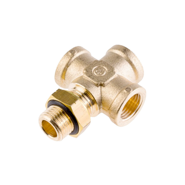 RACCORDO DI CONGIUNZIONE 4 VIE ORIANTABILE AL PIEDE