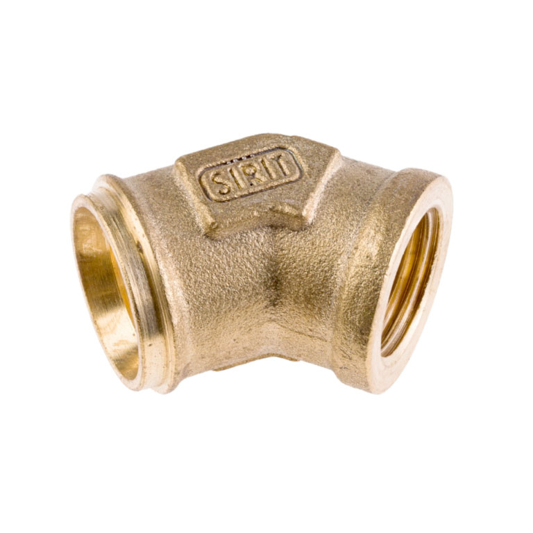 RACCORDO A INNESTO GIREVOLE A 45ø - FEMMINA