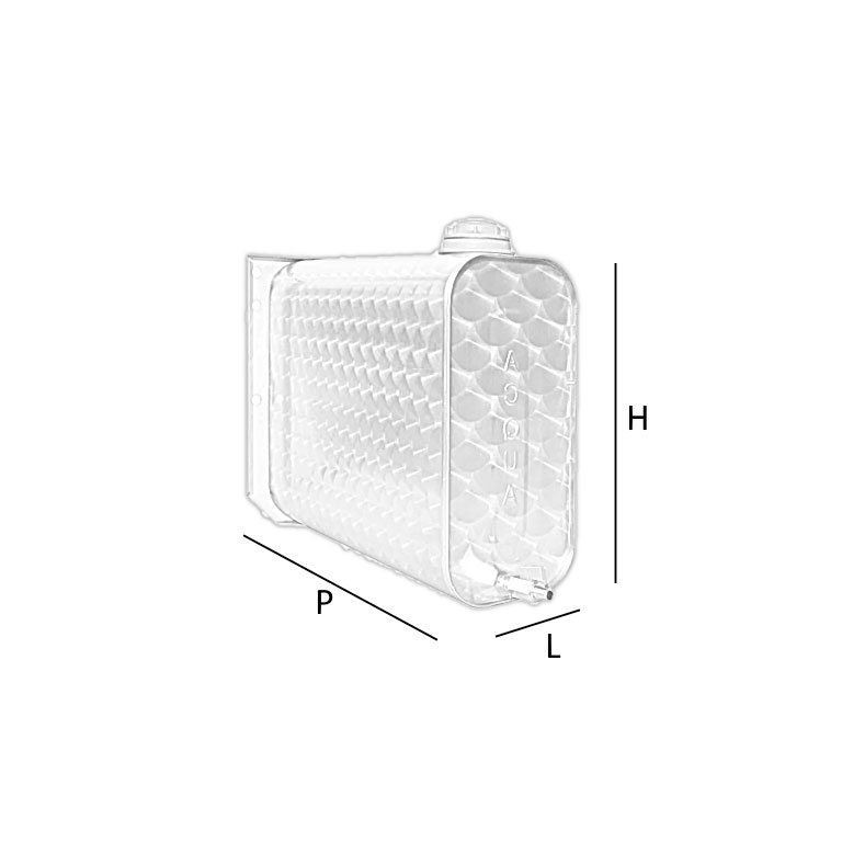 TANICA INOX FIORETTATO 25 Lt - immagine 2