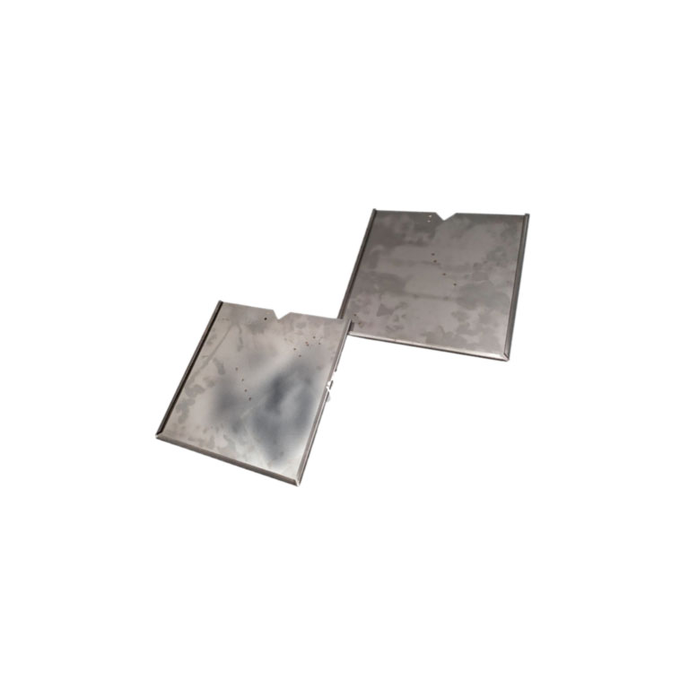 PORTA CARTELLO IN INOX DOPPIO