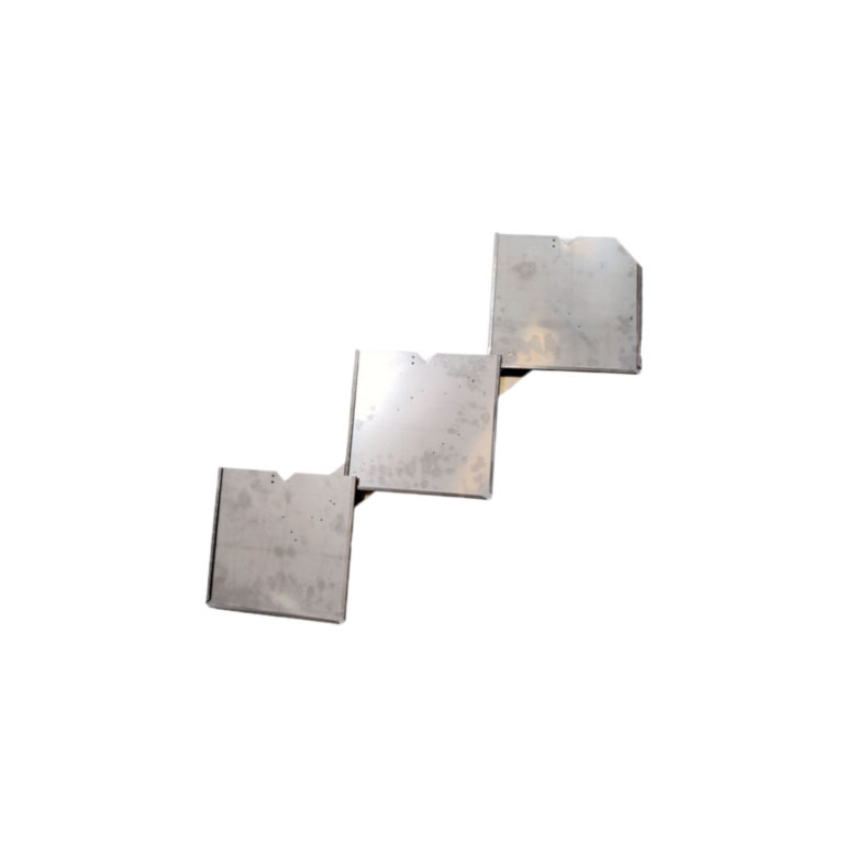 PORTA CARTELLO IN INOX TRIPLO