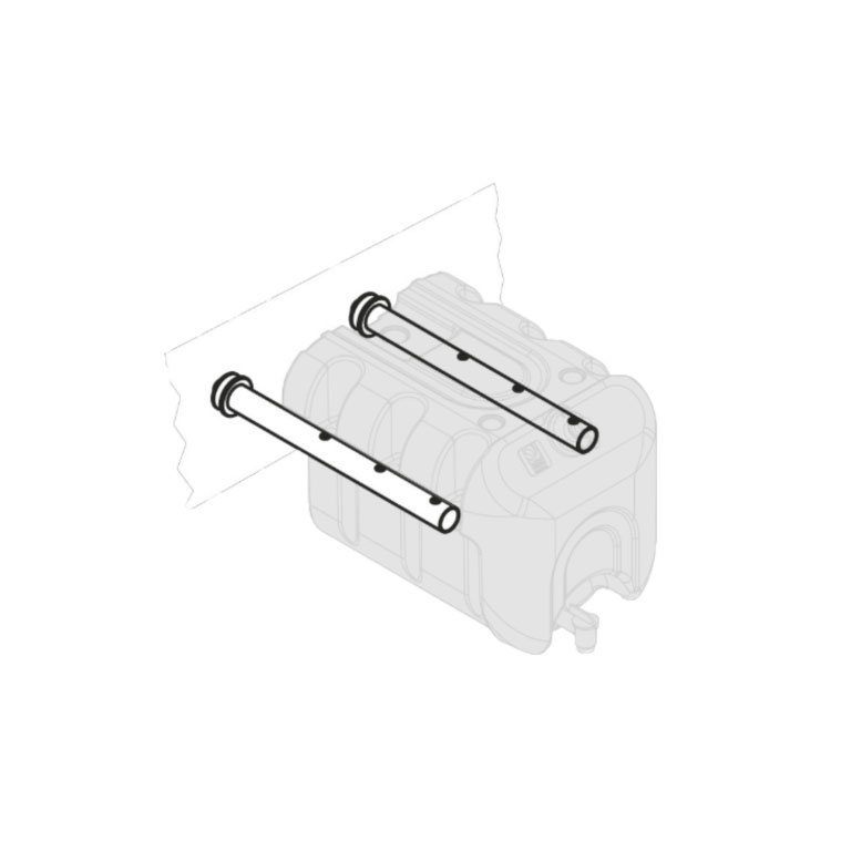 KIT TUBI FLANGIATI PER TANICA LAVAMANI TANKY