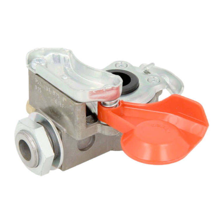 GIUNTO ROSSO con filtro, senza valvola e ingresso laterale