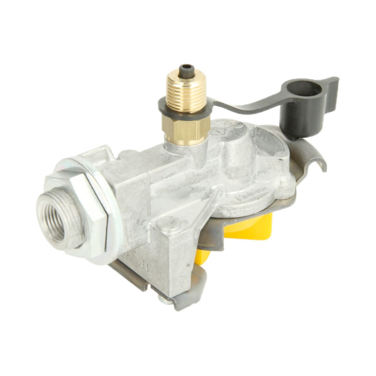 GIUNTO GIALLO senza valvola con fissaggio e presa pressione