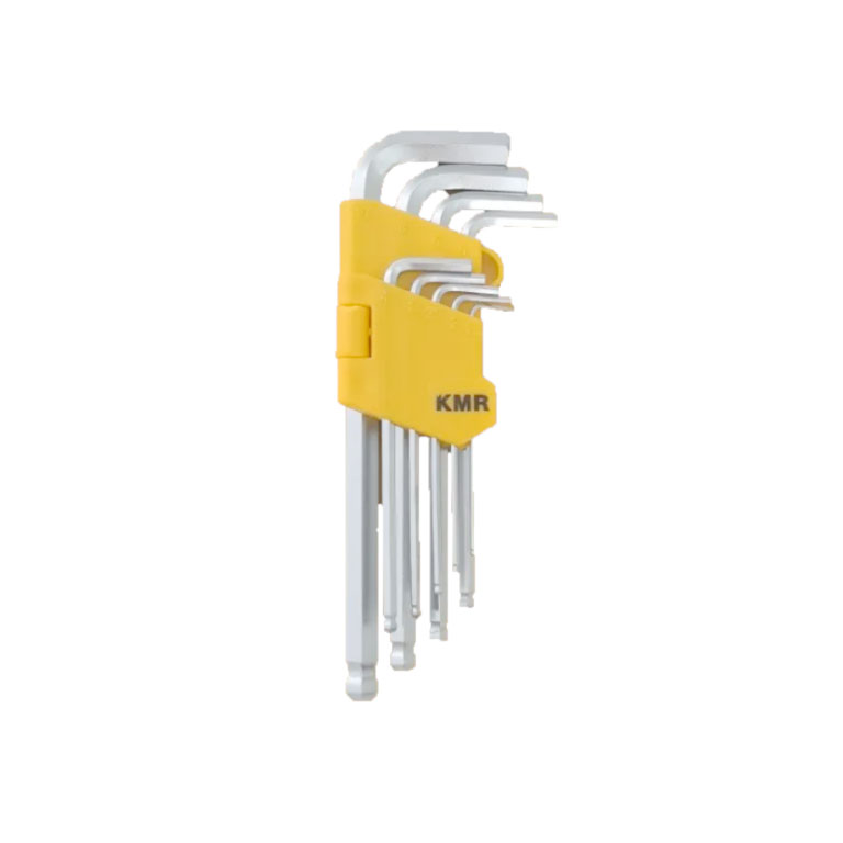 SERIE CHIAVI A BRUGOLA ESAGONALI - 9 PZ