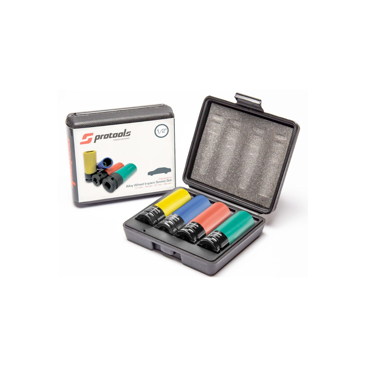 KIT 4 PZ BUSSOLE 1/2'' PER CERCHIO IN LEGA