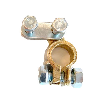 MORSETTO BATTERIA NEGATIVO / OTTONE / LIGHT