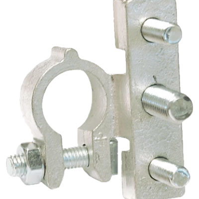 MORSETTO BATTERIA POSITIVO / OTTONE STAGNATO