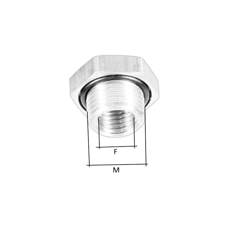 RACCORDO DI RIDUZIONE MASCHIO-FEMMINA - immagine 2