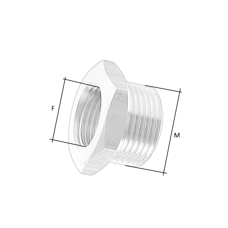 RACCORDO DI RIDUZIONE M-F BASSO - immagine 2