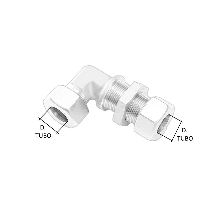 RACCORDO DI CONGIUNGIONE E PASSAPARETE A GOMITO - immagine 2