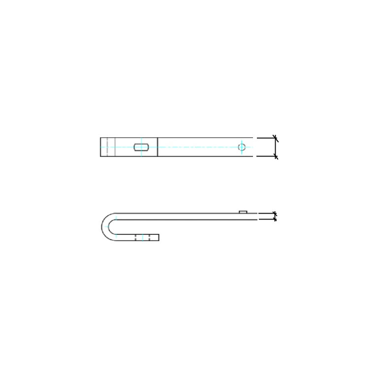SPAZZOLA TERGICRISTALLO CLASSIC - L. 530 mm - immagine 2