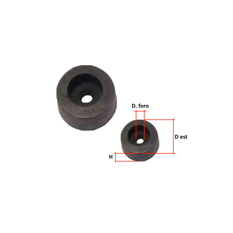 PARACOLPO PER PORTIERE CON FORO