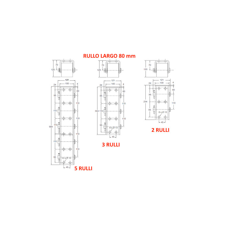 TAMPONE PARACOLPO A RULLO VERTICALE - immagine 3