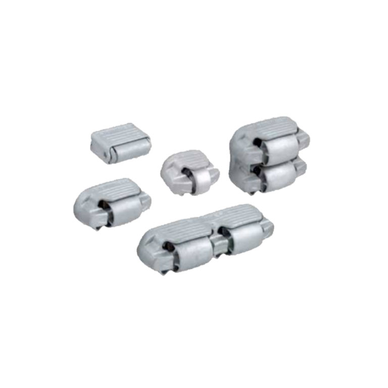 TAMPONE PARACOLPO A RULLO ORIZZONTALE IN ACCIAIO