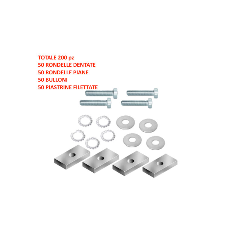 KIT VITERIA FISSAGGIO PROFILO PARACICLI