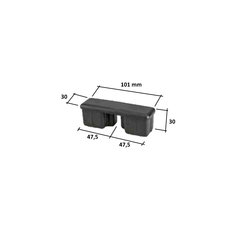 TAPPO PER PROFILO PARACICLI