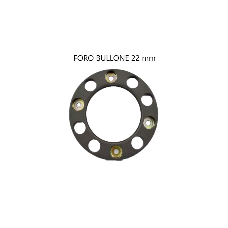 ANELLO COPRIMOZZO APERTO IN PLASTICA