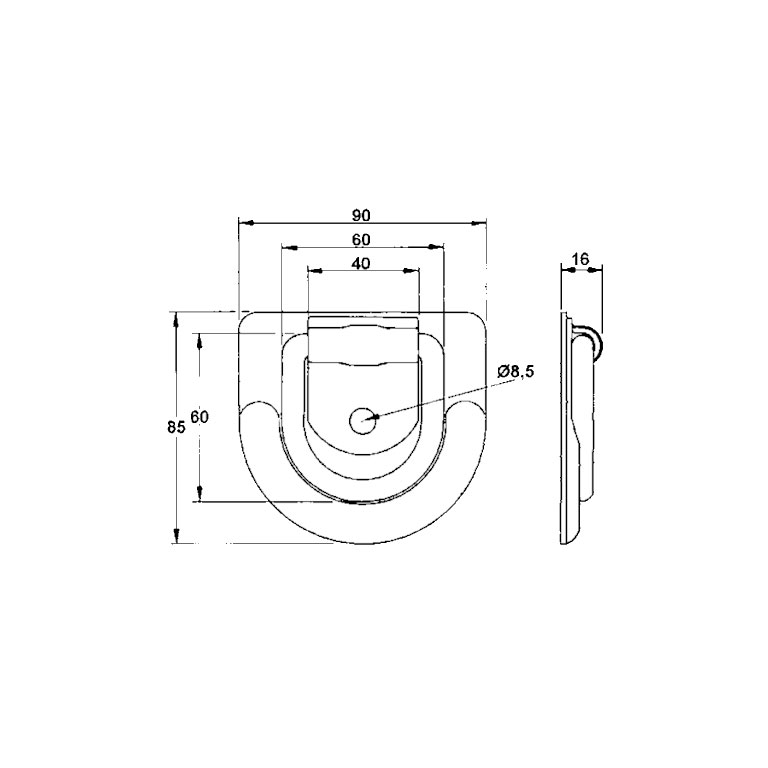 ANELLO FERMACARICO TONDO - immagine 2
