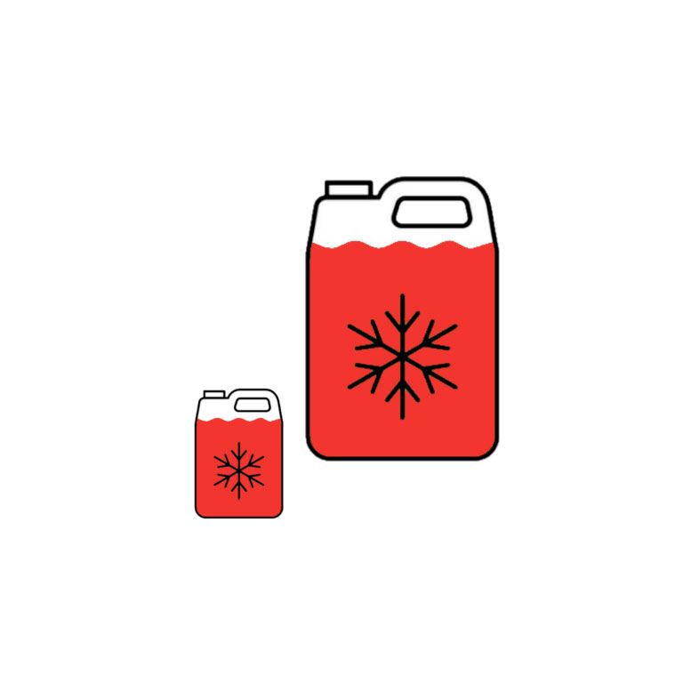 Liquido di RAFFREDDAMENTO ROSSO G12/G12+