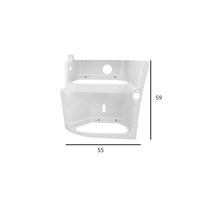 PEDANA salita SX - BIANCO (389) - RENAULT - RVI