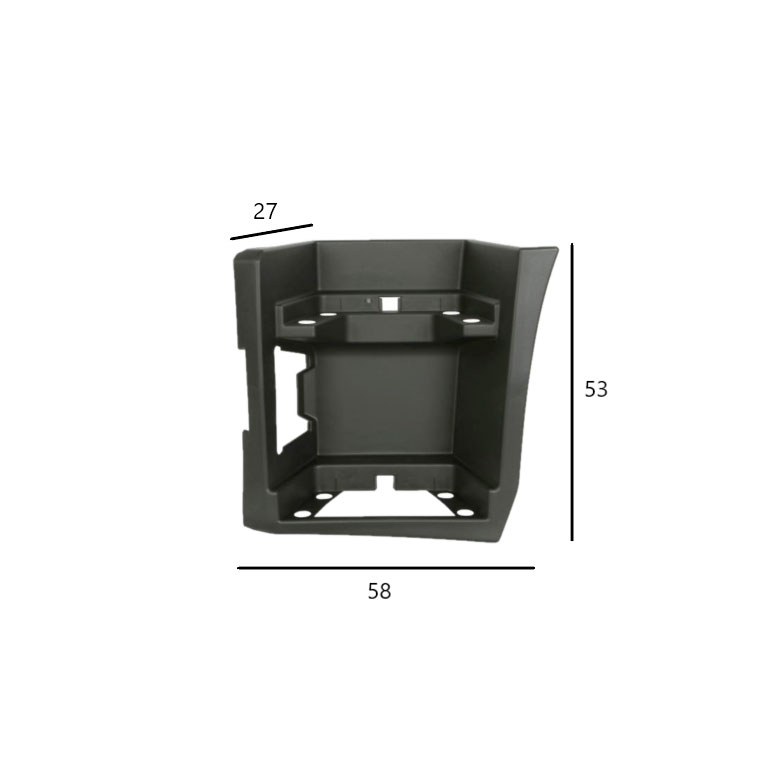 PEDANA salita SX - NERO - RENAULT - RVI