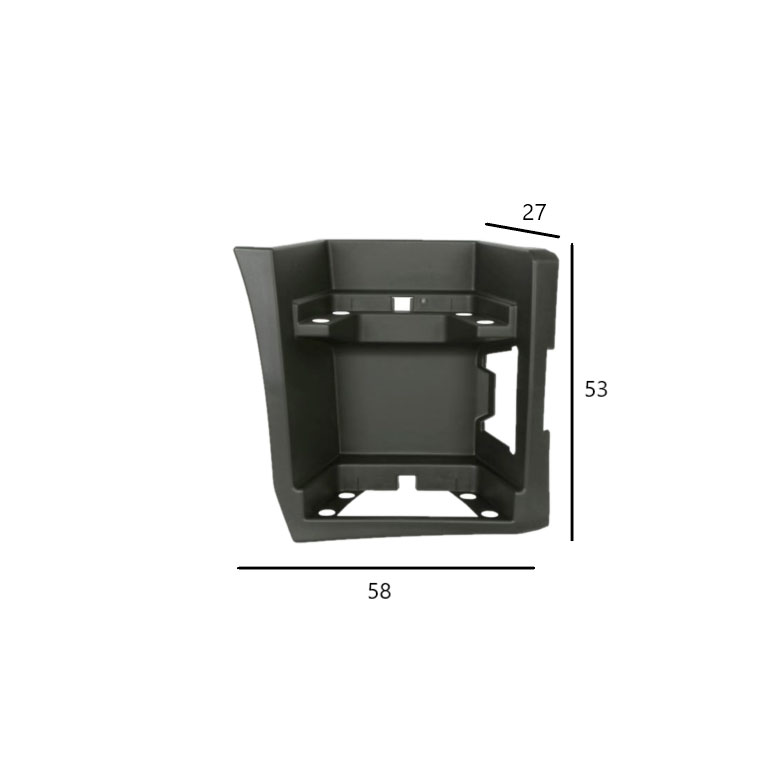 PEDANA salita DX - NERO - RENAULT - RVI