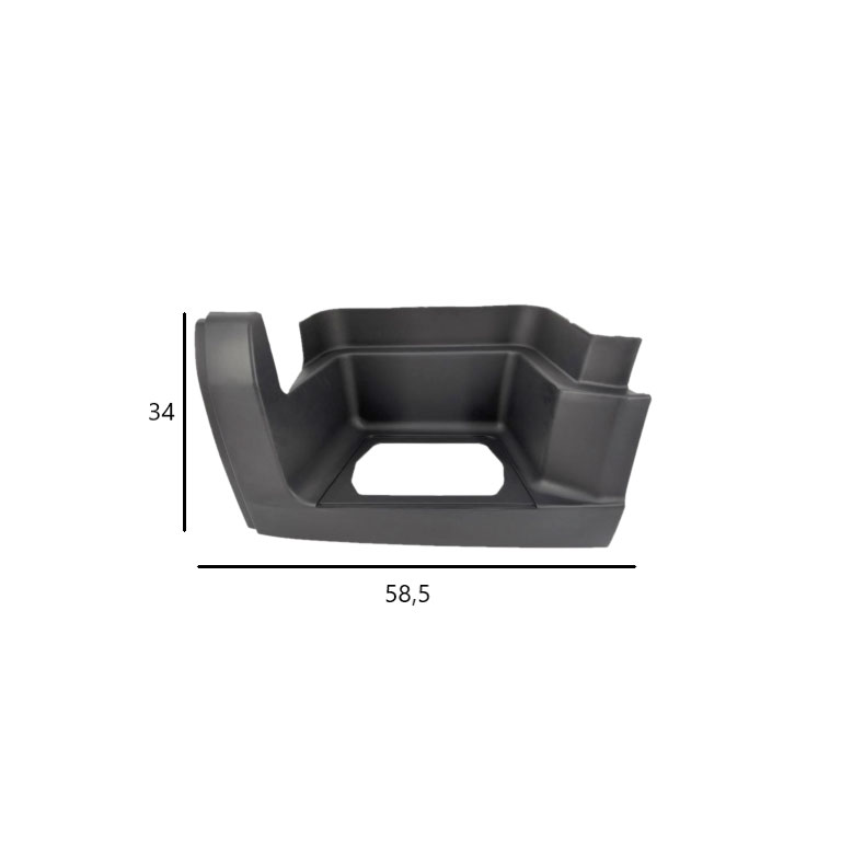 PEDANA salita SX - GRIGIO - DAF