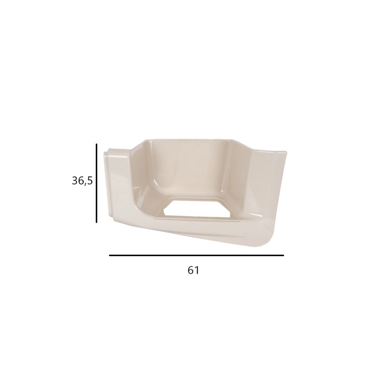 PEDANA salita SX - BEIGE (H3279) - DAF