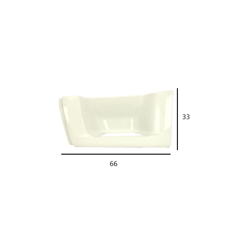 PEDANA salita SX - BEIGE (H3279) - DAF