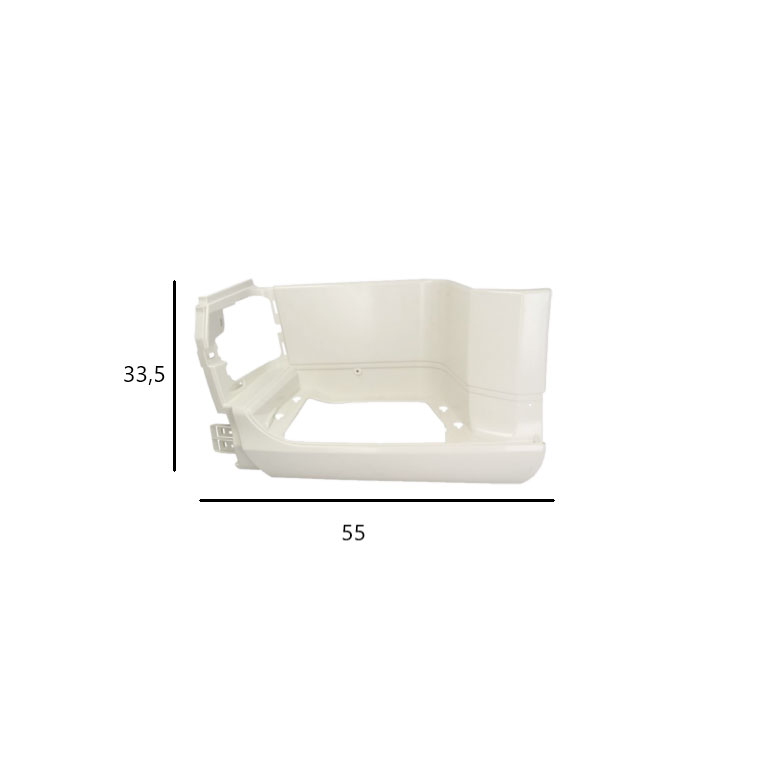 PEDANA salita SX - BEIGE (H3279) - DAF