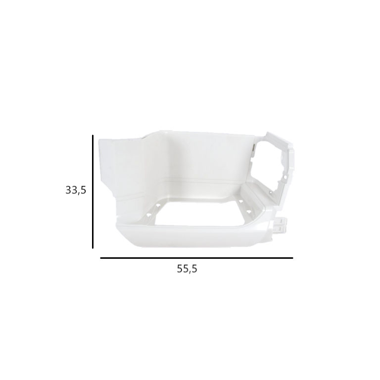 PEDANA salita DX - BIANCO - DAF