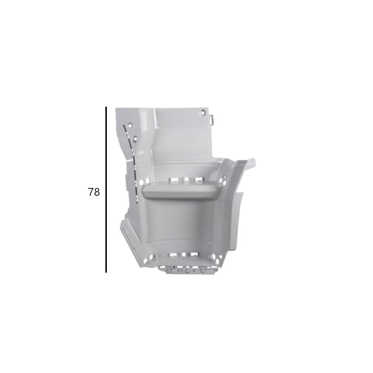 PEDANA salita SX - BIANCO - DAF