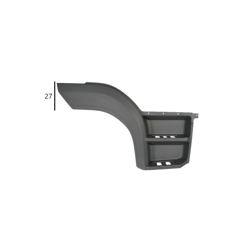 PEDANA parafango DX - GRIGIO - MERCEDES