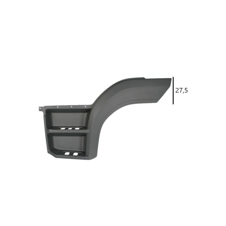 PEDANA parafango SX - GRIGIO - MERCEDES