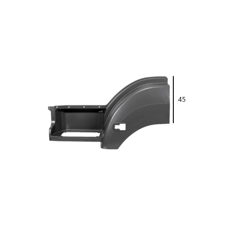 PEDANA parafango SX - GRIGIO - MERCEDES