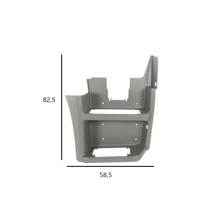 PEDANA salita DX - GRIGIO - MERCEDES