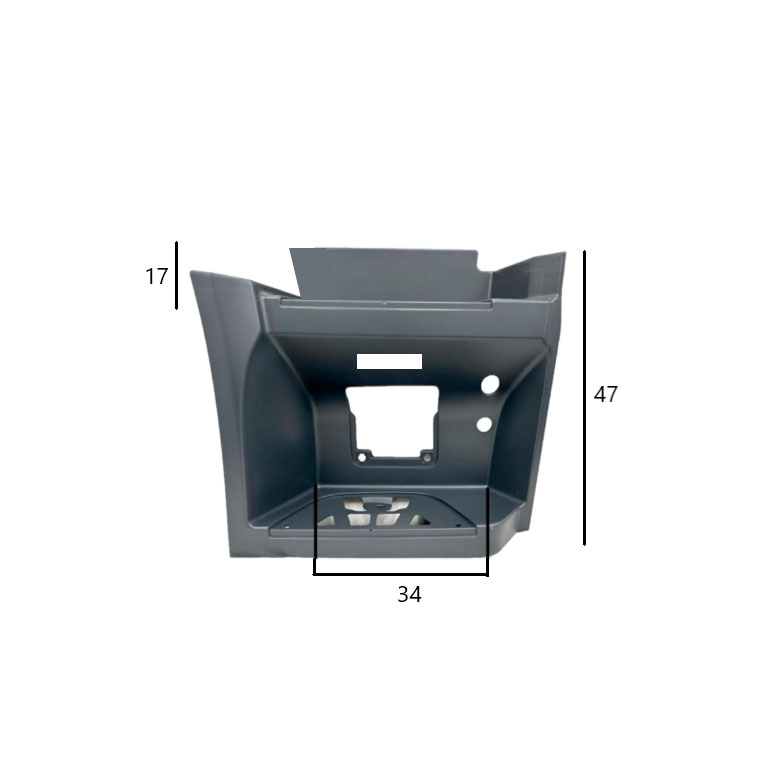 PEDANA salita DX - GRIGIO - MERCEDES