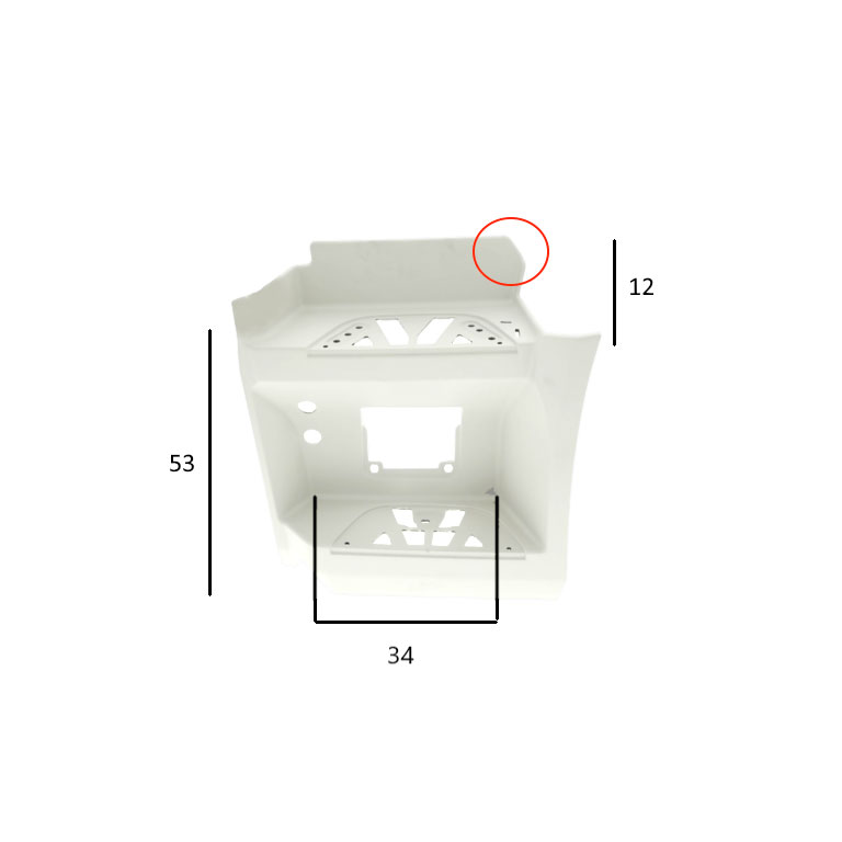 PEDANA salita SX - PRIMER - MERCEDES