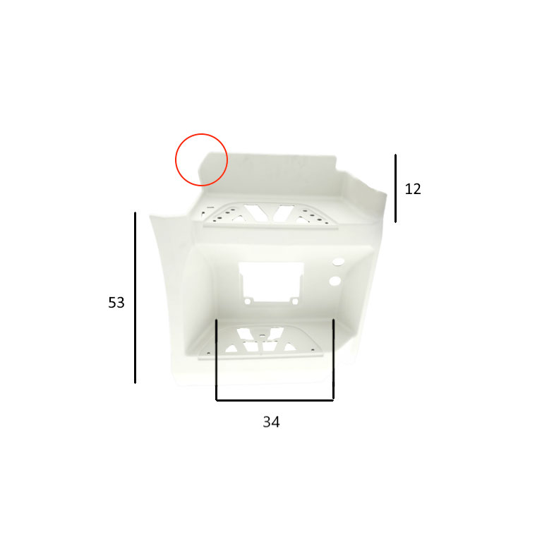 PEDANA salita DX - PRIMER - MERCEDES
