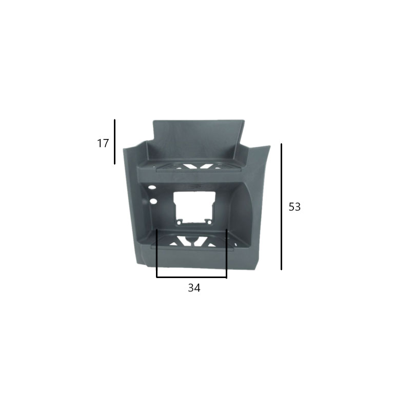 PEDANA salita SX - GRIGIO - MERCEDES