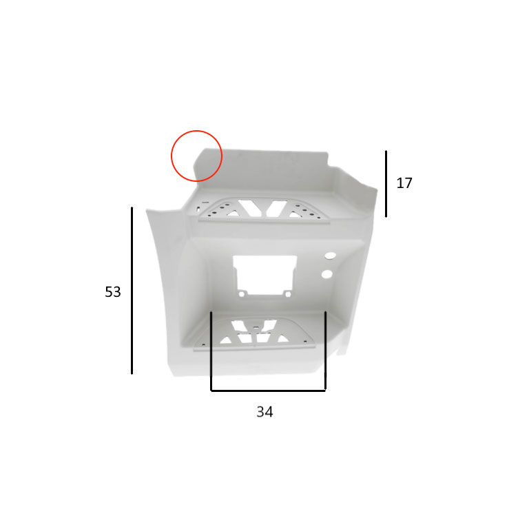 PEDANA salita DX - PRIMER - MERCEDES