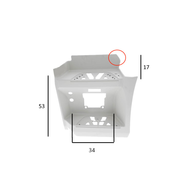 PEDANA salita SX - PRIMER - MERCEDES