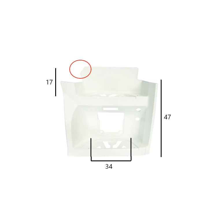 PEDANA salita DX - PRIMER - MERCEDES