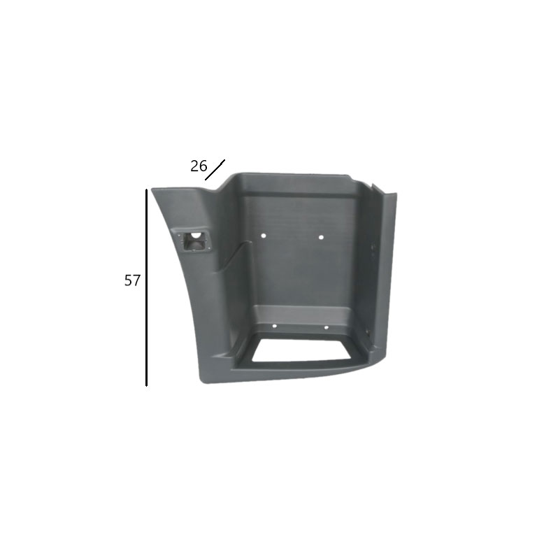 PEDANA salita DX - GRIGIO (IC288) - IVECO