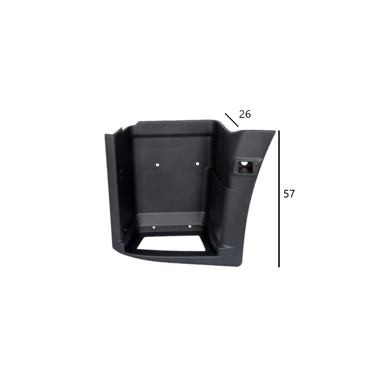 PEDANA salita SX - NERO - IVECO