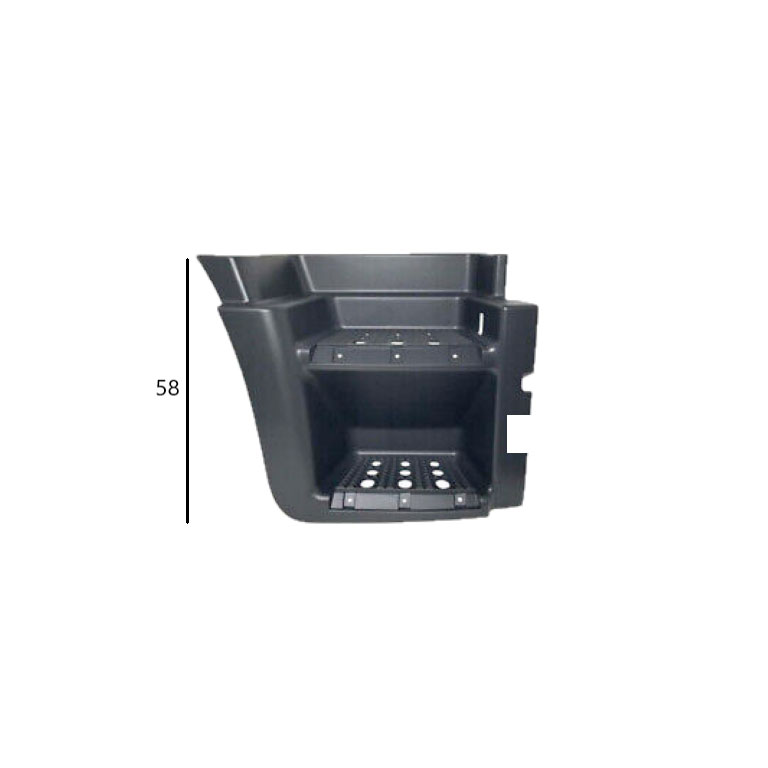 PEDANA salita DX - NERO (IC575) - IVECO