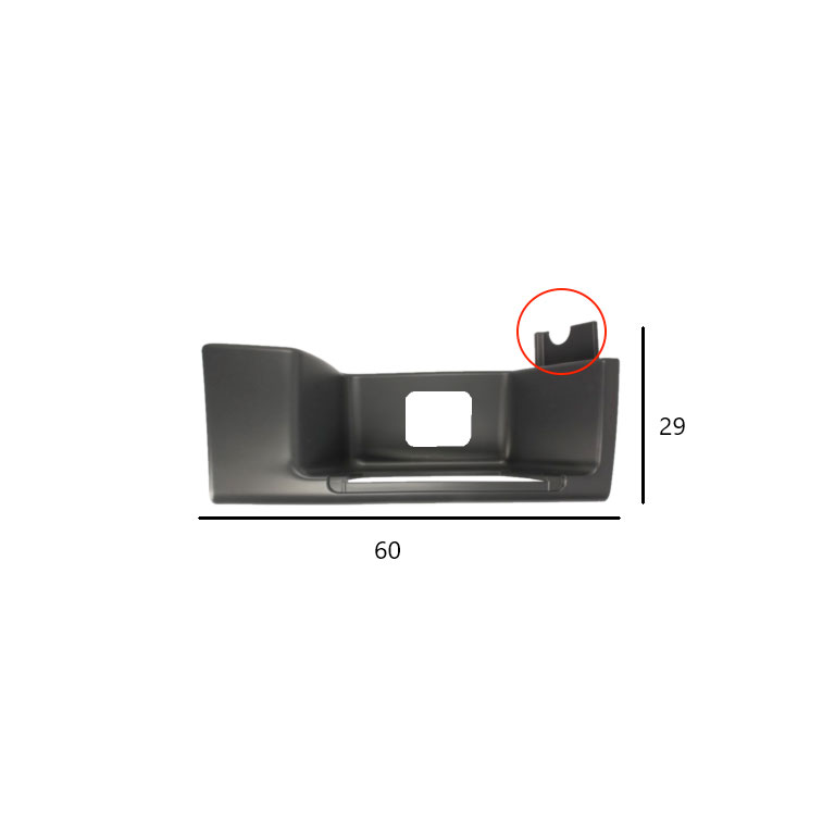 PEDANA salita DX - GRIGIO - MAN