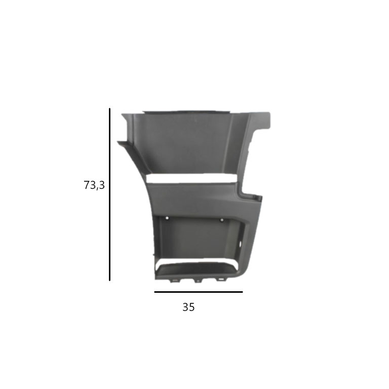 COPERTURA pedana DX - GRIGIO - SCANIA